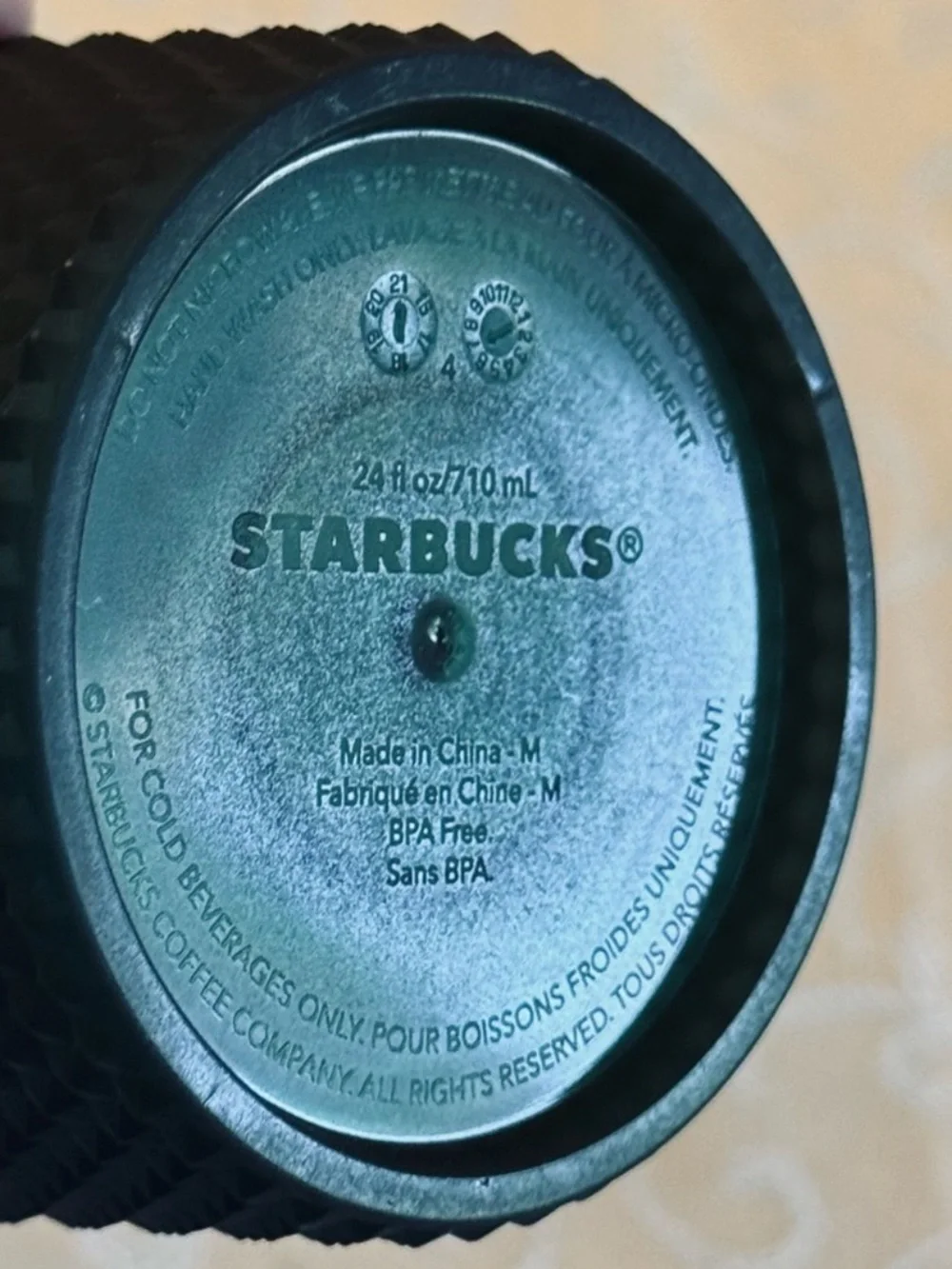 Two Starbucks Venti Tumblers With Lids And Straws